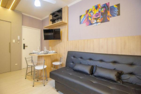 PRN18 - Próx Calçadão, Flat Charmoso, Garagem